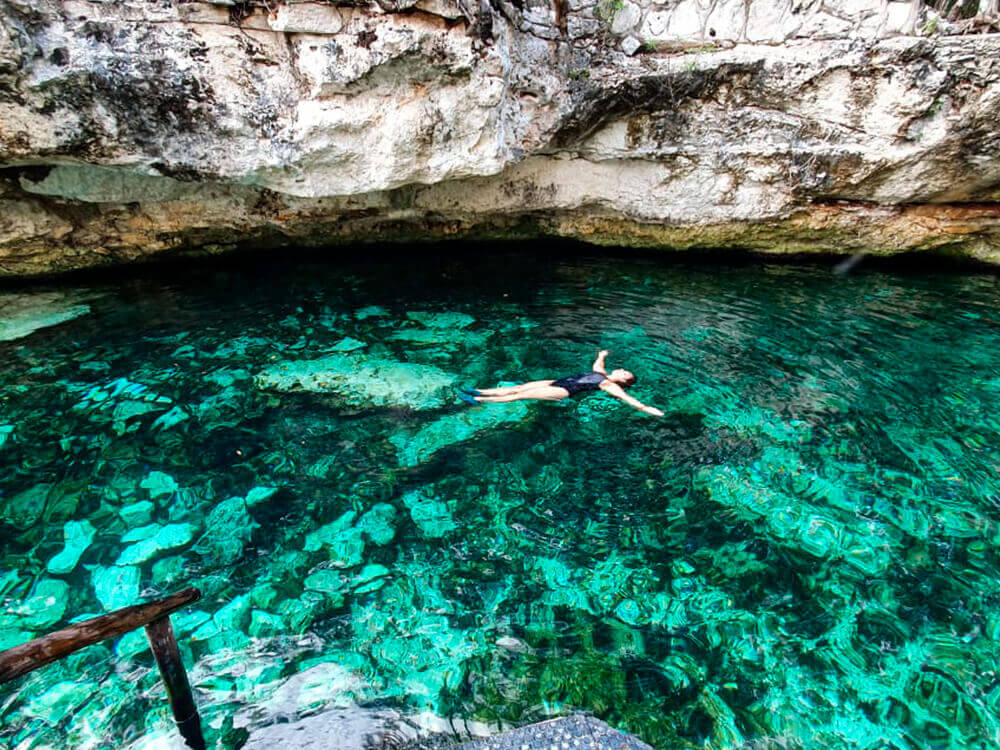 Tulum experiencia de cenotes con visita Madre Naturaleza