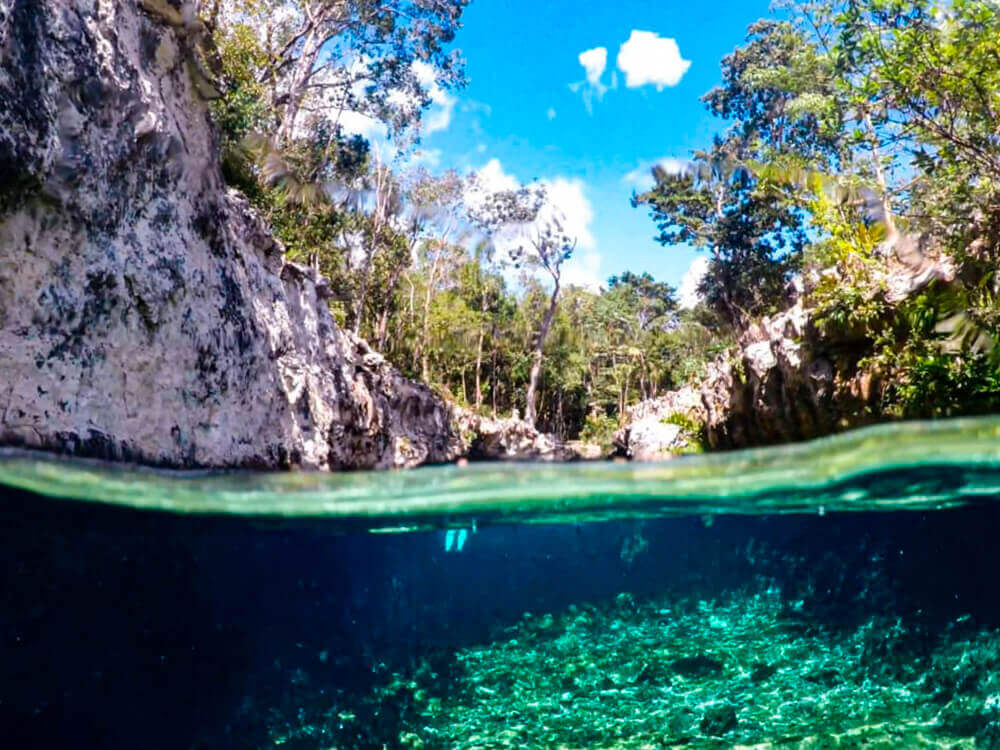 Tulum experiencia de cenotes con visita Madre Naturaleza